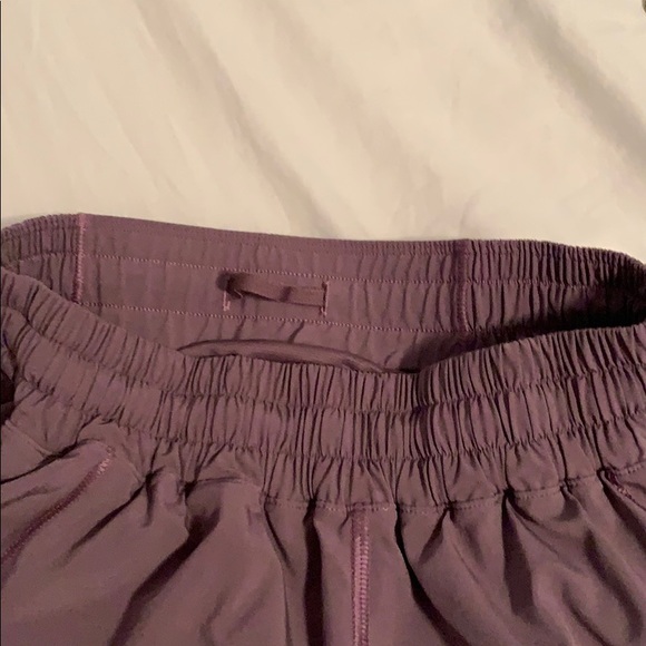 Lilac purple lululemon shorts for sale! - Picture 3 of 3